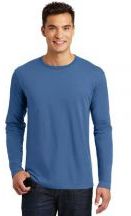 District ® Adult Unisex Perfect Weight® 4.3-ounce 100% Cotton Long Sleeve T-shirt